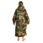 Dryrobe Advance Long Sleeve Changing Robe - Camouflage Outer
