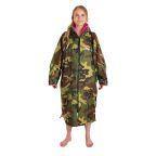 Dryrobe Advance Long Sleeve Changing Robe - Camouflage Outer