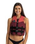 Jobe Womens Neoprene Vest + PFD - Rose Pink Impact Vest