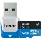 Lexar UHS-I 16GB MicroSD Card | USB Reader | GoPro Cameras