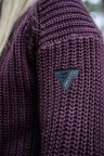 Musto Womens Marina Roll Neck Knit Jumper - Fig Musto Womens Marina Roll Neck Knit Jumper - Fig