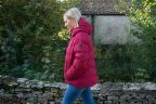 Musto Womens Marina Quilted Jacket - Rhubarb