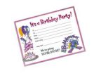 PADI Invitation Card - Bubblemaker Birthday