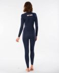 Rip Curl Womens Dawn Patrol 3/2mm Wetsuit - Chest Zip GBS Steamer - Slate Rip Curl Womens Dawn Patrol 3/2mm Wetsuit - Chest Zip GBS Steamer - Slate
