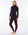 Rip Curl Womens Dawn Patrol 3/2mm Wetsuit - Chest Zip GBS Steamer - Slate Rip Curl Womens Dawn Patrol 3/2mm Wetsuit - Chest Zip GBS Steamer - Slate