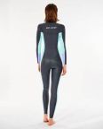 Rip Curl Womens 5/3 CZ Dawn Patrol GBS Wetsuit/Steamer - Charcoal/Aqua Rip Curl Womens 5/3 CZ Dawn Patrol GBS Wetsuit/Steamer - Charcoal/Aqua