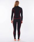 Rip Curl Womens 5/3 CZ Dawn Patrol Performance GBS Wetsuit/Steamer - Black