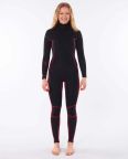 Rip Curl Womens 5/3 CZ Dawn Patrol Performance GBS Wetsuit/Steamer - Black