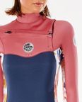 Rip Curl Womens 5/3 CZ Dawn Patrol GBS Wetsuit/Steamer - Slate Rose Rip Curl Womens 5/3 CZ Dawn Patrol GBS Wetsuit/Steamer - Slate Rose