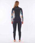 Rip Curl Womens 3/2mm Dawn Patrol Warmth - Chest Zip Wetsuit Charcoal Rip Curl Womens 3/2mm Dawn Patrol Warmth - Chest Zip Wetsuit Charcoal
