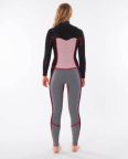 Rip Curl Womens 3/2mm Dawn Patrol Warmth - Chest Zip Wetsuit Charcoal Rip Curl Womens 3/2mm Dawn Patrol Warmth - Chest Zip Wetsuit Charcoal
