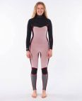 Rip Curl Womens 3/2mm Dawn Patrol Warmth - Chest Zip Wetsuit Pink Rip Curl Womens 3/2mm Dawn Patrol Warmth - Chest Zip Wetsuit Pink