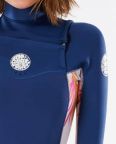 Rip Curl Womens 3/2mm Dawn Patrol Warmth - Chest Zip Wetsuit Pink Rip Curl Womens 3/2mm Dawn Patrol Warmth - Chest Zip Wetsuit Pink
