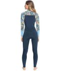 Roxy Womens 4/3mm Marine Bloom Wetsuit - Chest Zip GBS Womens Steamer Roxy Womens 4/3mm Marine Bloom Wetsuit - Chest Zip GBS Womens Steamer