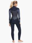 Roxy Womens 5/4/3 Syncro Chest Zip Winter Wetsuit - Jet Black Roxy Womens 5/4/3 Syncro Chest Zip Winter Wetsuit - Jet Black