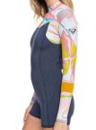 Roxy Syncro Womens 2/2 BZ Spring Suit - Jet Grey/Coral Flame/Temple Gold Roxy Syncro Womens 2/2 BZ Spring Suit - Jet Grey/Coral Flame/Temple Gold