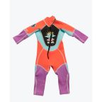 Rip Curl Groms Omega Easy On/Off Kids Back Zip Wetsuit