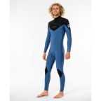 Rip Curl Mens Dawn Patrol Warmth 4/3 mm Chest Zip Steamer | Black Rip Curl Mens Dawn Patrol Warmth 4/3 mm Chest Zip Steamer | Black