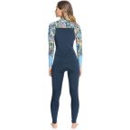 Roxy Womens 3/2mm Marine Bloom Wetsuit - Chest Zip GBS Womens Steamer Roxy Womens 3/2mm Marine Bloom Wetsuit - Chest Zip GBS Womens Steamer
