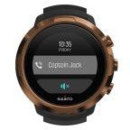 Suunto D5 Black Dive Computer - All Black + Black/Lime