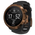 Suunto D5 Black Dive Computer - All Black + Black/Lime