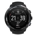 Suunto D5 Black Dive Computer - All Black + Black/Lime