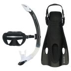 Aqualung Nabul Mask + Fins + Snorkel Set