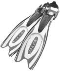 Cressi Frog Plus Open Heel Dive Fins Cressi Frog Plus Open Heel Dive Fins