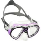 Cressi Air Crystal Dive Mask - Clear + Dark Skirt