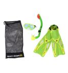Body Glove Junior Reach Mask Fins and Snorkel Set - Lime L/XL (1-4)