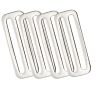 Ist 50mm Stainless Steel Tri Belt Slide 4pk