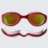 Zone3 Attack Swimming Goggles With Polarised Lenses Red/White