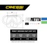 Cressi Piumetta Diving Mask - For Kids 3-6yrs