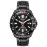 Citizen Mens Black Stainless Steel Divers Watch - Eco-Drive Citizen Mens Black Stainless Steel Divers Watch - Eco-Drive