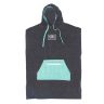 O&E Ladies Daydream Hooded Towelling Poncho / Change Robe - Charcoal O&E Ladies Daydream Hooded Towelling Poncho / Change Robe - Charcoal
