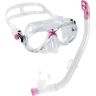 Cressi Marea Jr + Top - Kids Snorkel Combo Clear Skirt