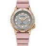 Citizen Ladies Divers Watch - Grey/Gold + Pink Strap EO2023-00A