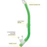 Cressi Kids Top Self Draining Snorkel