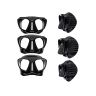 Scubapro D-Mask Dive Mask Skirt | Clear & Black
