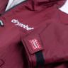 Dryrobe Advance Long Sleeve Changing Robe | Burgundy & Grey