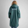 Dryrobe Advance Long Sleeve Changing Robe | Dark Green & Grey