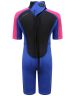 Typhoon Swarm Infants 3mm Shorty Wetsuit - Steel Blue / Blue