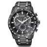 Citizen Mens Black Patterned Atomic Watch | AT4007-54E