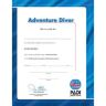 PADI Adventure Diver Wall Certificate