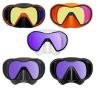 Apeks VX1 Frameless Dive Mask - UV/Mirrored Lens Apeks VX1 Frameless Dive Mask - UV/Mirrored Lens
