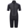 Typhoon Swarm Childrens Shorty Wetsuit - Black / Graphite