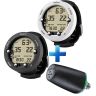 Suunto Vyper Novo Dive Computer With Transmitter Bundle Graphite + White