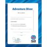 PADI Adventure Diver Wall Certificate