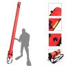 AP Diving 3m Self Sealing SMB Hi Viz Red With EasyFil Adapter