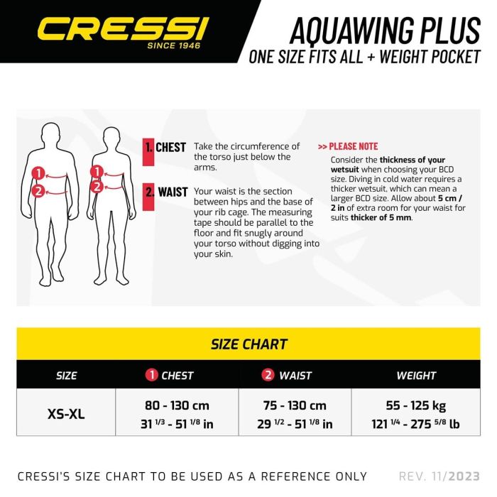 Cressi Aquawing Plus Donut BCD
